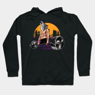 wolf gym Hoodie